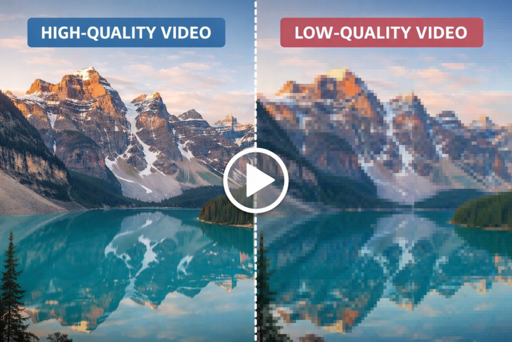 video production quality comparison marketing