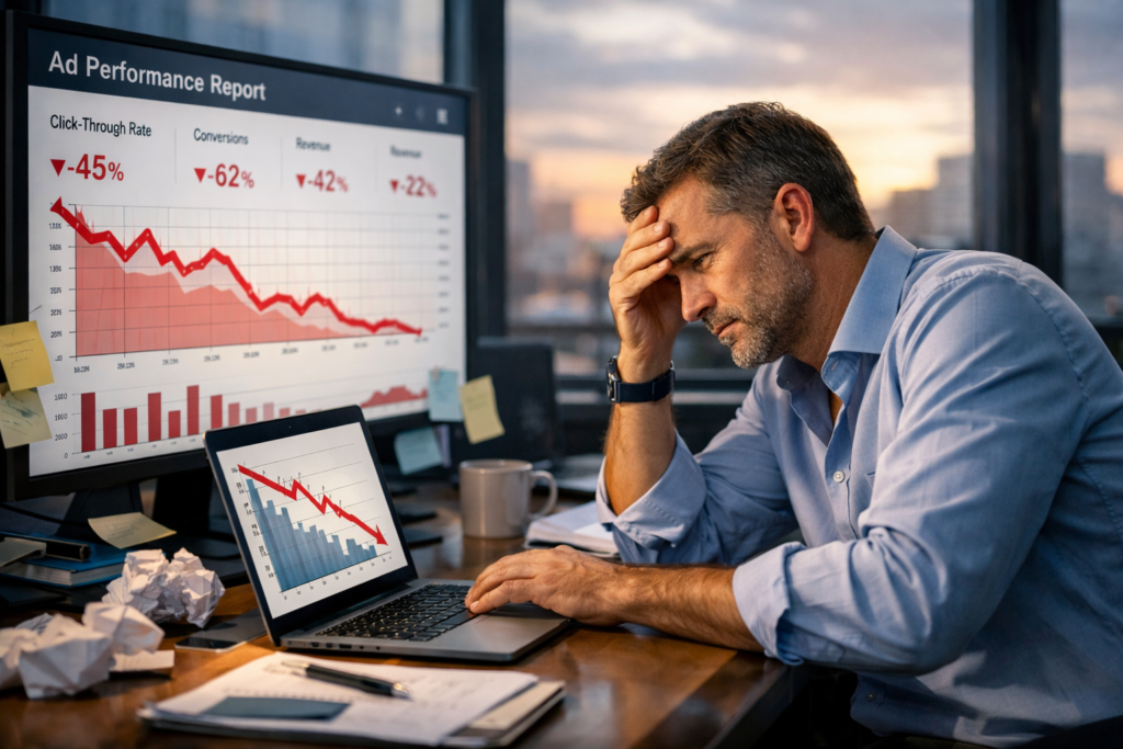 digital marketing ads not converting