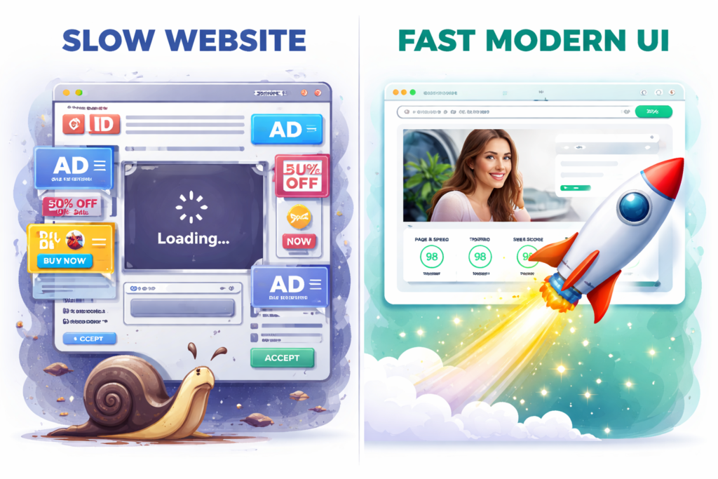 website design user experience conversion