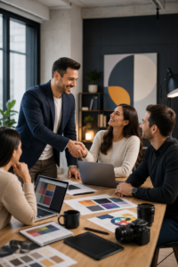 Strong branding builds customer trust through professional business branding solutions and digital marketing strategies.