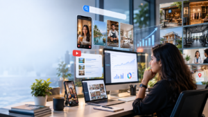 Social Media SEO strategy using Instagram Reels and YouTube videos to help businesses get found online